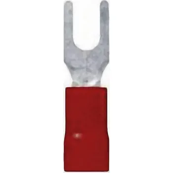 Kabelové oko LAPP 63105010 vidlicové kabelové oko 0.205 mm² 0.705 mm² Ø otvoru=3.2 mm částečná izolace zelená 100 ks