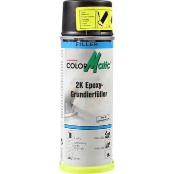 Barva ve spreji Motip ColorMatic 2K Epoxy Primer 200 ml černá