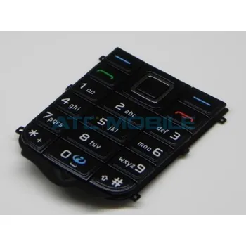 Náhradní klávesnice pro mobilní telefon Klávesnice Nokia 6151 černá, originální - 9799382 a zpět 2 Kč s ATC Clubem