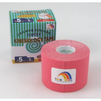 Tejpovací páska Temtex Kinesiology Tape Tourmaline Barva: růžová