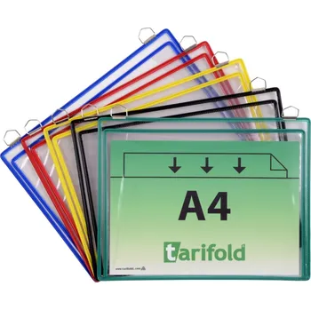 Tarifold Tarifold, velkokapacitní kapsy se dvěma očky A4 na šířku Varianta: barevný mix