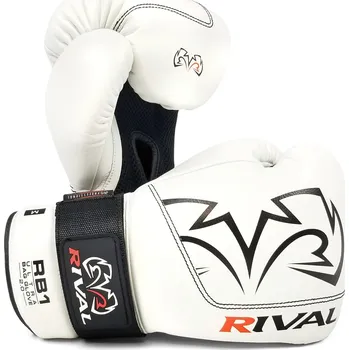 Boxerské rukavice Pytlové rukavice Rival RB1 Ultra 2.0 - bílé