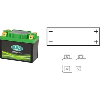 Elektroinstalace pro motocykl Lithiová baterie LP YAMAHA WR 250 F rok 01-06