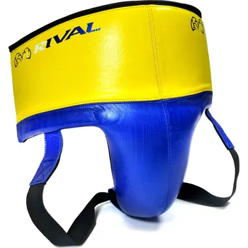 Chránič těla a ramene Suspenzor Rival P4P LOMA - žlutá/modrá