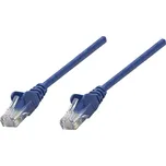 Intellinet 730464 RJ45 síťové kabely, propojovací kabely CAT 6 U/UTP 20.00 m modrá 1 ks