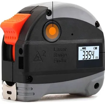 metr Svinovací metr s laserovým dálkoměrem Nasitra 5m+30m