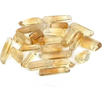 Přírodní kámen Citrín troml (Madagaskar) cca 4g