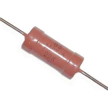 Elektronická součástka 1k2 MLT-2, rezistor 2W metaloxid