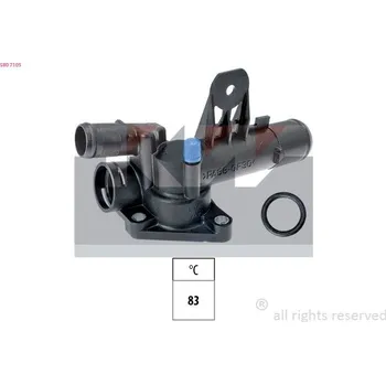 Těsnění motoru Termostat, chladivo KW 580 710S