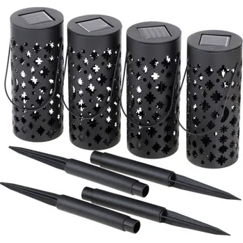 Venkovní osvětlení Solární zahradní dekorativní svítidlo hvězdy, 4ks