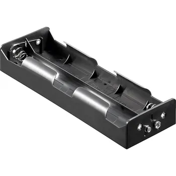 Držák baterie Goobay 10872 bateriový držák 6x Velké mono tlačítkové připojení (d x š x v) 195 x 73.5 x 32.8 mm