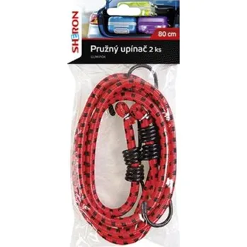 Upínací popruh SHERON Pružný upínač 80 cm 2 ks