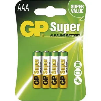 Článková baterie GP Ultra Alkaline R6 4x AAA Alkaline 4 ks