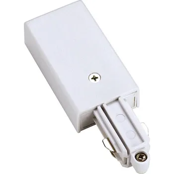 Bodové svítidlo SLV 143031 vysokonapěť. komponent lištových systémů napáječ 1fázové bílá