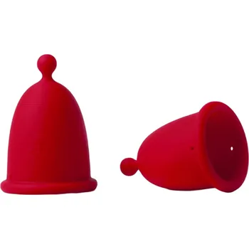 Menstruační kalíšek Menstruační kalíšek Whoop·de·doo červený duo pack - s kupónem KUP15 cena 1182 Kč + extra diskrétní expedice