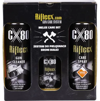 Čištění zbraně Riflecx® Sada čištění MELEE pro nože, multitool, sekery Riflecx®, Barva: Vícebarevná