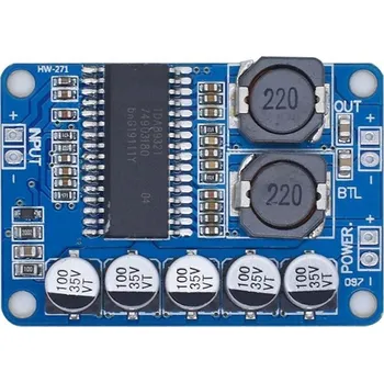 Síťový kabel Zesilovač 35W ve třídě D, modul s TDA8932