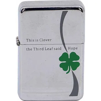 Zapalovač Benzínový zapalovač Remo Clover 07857