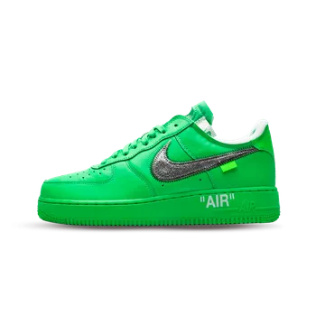 NIKE Air Force 1 Off-White Light Green Spark 40,5 Pánské tenisky NIKE Air Force 1 Off-White Light Green Spark 40,5