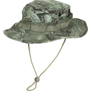 Klobouk MFH Klobouk Jungle lovecký zelený RipStop Hunter Green Camo MFH® Adventure 10713H Velikost: L (58-59cm)