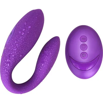 Párový vibrátor – USB magnetické nabíjení, fialový