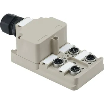 Weidmüller SAI-4-M 4P IDC 1766780000 pasivní box senzor/aktor rozdělovač M12 s kovovým závitem 1 ks