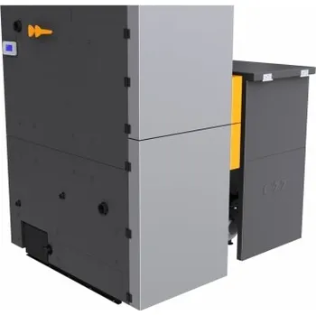 Kotel Benekovterm s.r.o. BENEKOV C107 EXCLUSIVE automatický kotel 98kW na pelety a hnědé uhlí, pravý