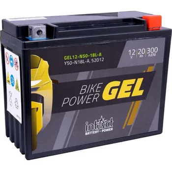 RC model auta intAct Y50-N18L-A / 52012 Gel Bike-Power Battery IGY50N18LA