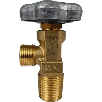 Příslušenství ke svářečce Lahvový ventil Dusík | W24,32×1/14RH | čep 25E