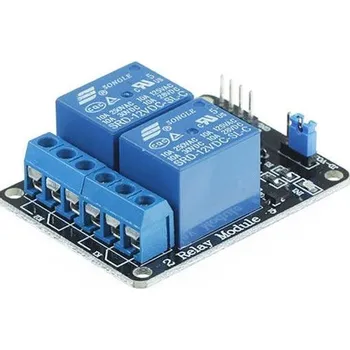 Síťový kabel Modul relé 2x, napájení 24V, s optočlenem