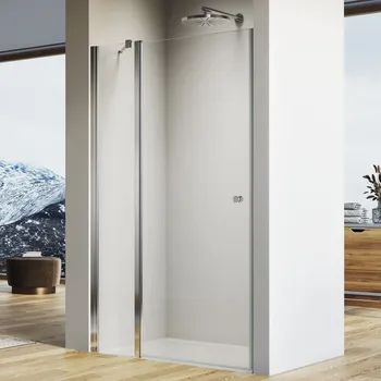 SanSwiss SOLINO 75 cm jednokřídlé dveře - aluchrom/sklo bílé linky SOL1307505088