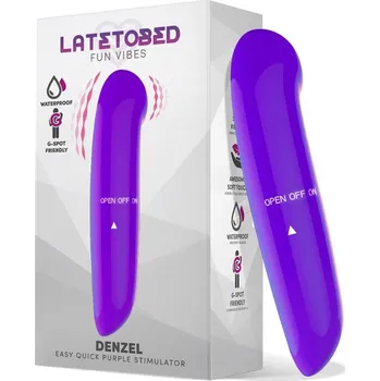 Vibrátor LateToBed Denzel Stimulator Easy Quick Purple