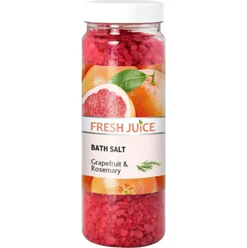 Koupelová sůl Fresh Juice Sůl koupelová Grapefruit a rozmarýn 700g