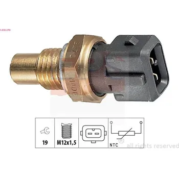 Auto-moto Snímač, teplota chladiva EPS 1.830.270