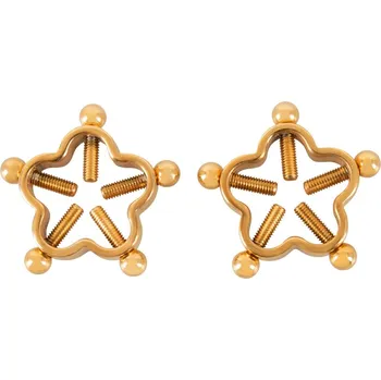 Skřipce na bradavky BAD KITTY ocelové zlaté - s kupónem KUP15 cena 246 Kč + extra diskrétní expedice