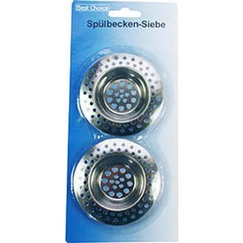 podložka do dřezu Sítka do dřezu 2ks 7cm kov