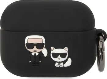 Příslušenství pro sluchátka Karl Lagerfeld Karl and Choupette Pouzdro na sluchátka AirPods Pro černé