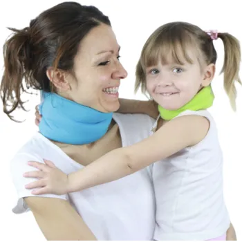 Priessnitzův zábal na krk pro dospělé Mamavis, Velikost 50-60-11 cm, Barva zelená