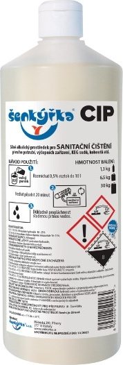 Šenkýřka CIP čistící prostředek pro pivní trubky 1,3kg