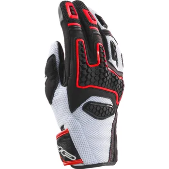 Rukavice CLOVER rukavice GTS-3 white/red/black - XL