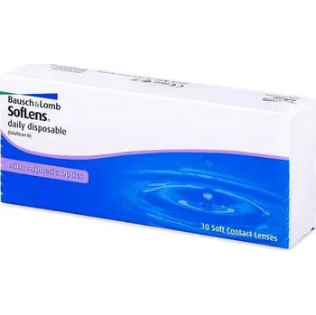 Kontaktní čočky Bausch + Lomb SofLens Daily Disposable (30 čoček) Dioptrie - sph: +6,50, Průměr - DIA: 14,2, Zakřivení - B.C.: 8,6