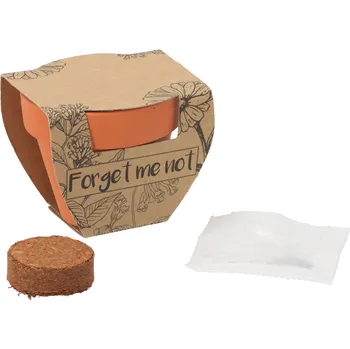 Květináč Malý květináč se semínky pomněnky