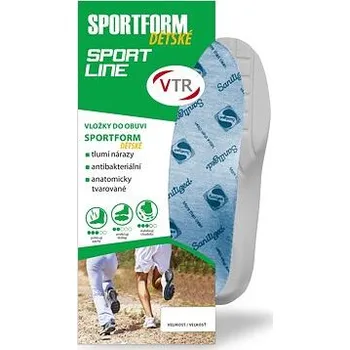 Vložka do bot vložky do bot VTR Sportform anatomicky tvarované velikost 29