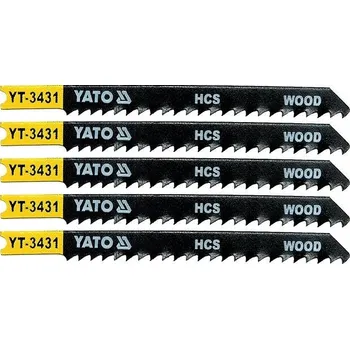 Sada nářadí List pilový do přímočaré pily 91,5 mm na dřevo TPI8 5 ks