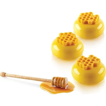 Forma na pečení SILIKOMART SILIKONOVÁ FORMA NA DEKORACE - MIEL 8 ml ( PLÁSTEV)