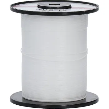 Nit Silně voskovaná splétaná nit Ariadna Flora 1,0 500 m - 2502 - bílá