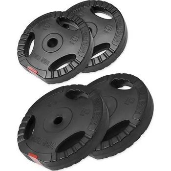 Gorilla Sports Sada zátěžových kotoučů 2 x 5 kg, 2 x 10 kg