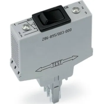 vypínač a zásuvka WAGO modul spínače 286-896 Vhodné pro model (relé): Wago 280-609, Wago 280-619, Wago 280-763 1 ks