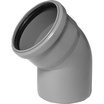 Kanalizační potrubí Ostatní výrobci HT PLUS HTB koleno odpadní DN32, 67°, PP, šedá