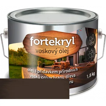 Olej na dřevo AUSTIS FORTEKRYL voskový olej 1,8 kg palisandr